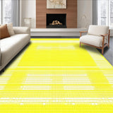 Ultra Soft Area Rug, Non Slip, Stain Resistant, Washable Area Rugs for Living Room, Bedroom, Delightful Bunny Haven Area with Dotted Design(Yellow)