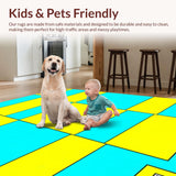 Kid Friendly Cheerful Game Motif(Blue)