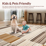 Artistic Woven Lattice Motif(Beige)