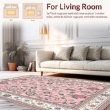 Whimsical Colorful Botanical Motif(Pink)