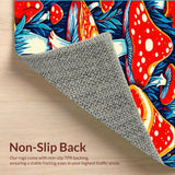 Eclectic Textured Rainbow Motif(Red)