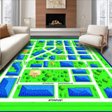 Whimsical Vehicle Pathway Visual(Blue)