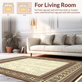 Legacy Line Traditional Border with Dotted Inlay(Beige)