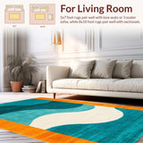 Chic Abstract Stripe Design(Blue)