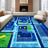 Interactive Educational Cityscape Design(Blue)
