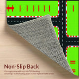 Interactive Racing Scene Illustration(Green)