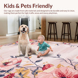 Elegant Round Botanical Design(Pink)