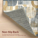 Luxurious Geometric Gold Highlights(Gray)