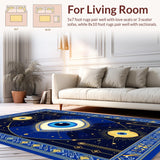 Cozy Earth Tones Protection Mat(Blue)