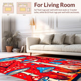 Cheerful Funky Nature Inspired(Red)