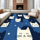 Lighthearted Ivory Cat Concept(Blue)