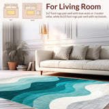 Elegant Subtle Toned Abstract Design(Blue)