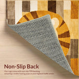 Colorful Lion Face Accent(Beige)