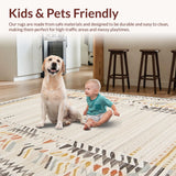 Artful Coastal Stripe Composition(Beige)