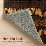Ultra Soft Area Rug, Non Slip, Stain Resistant, Washable Area Rugs for Living Room, Bedroom, Luxurious Multicolor Animal Fusion(Brown)