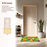 Lively Round Typography Display(Red)