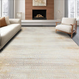 Hues Vintage Distressed Area in Beige Sand(Beige)