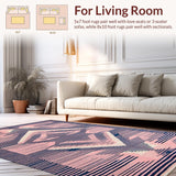 Contemporary Pastel Patterned Delight(Pink)