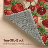 Cherry Bomb Bow with Strawberry Accents and Charming Pink Overlay(Red)