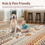 Charming Cozy Chic Geometric Flair(Beige)