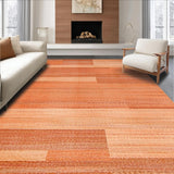 Ultra Soft Area Rug, Non Slip, Stain Resistant, Washable Area Rugs for Living Room, Bedroom, Stylish Modern Warm Accent(Brown)