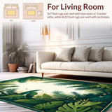 Elegant Colorful Medallion Design(Green)