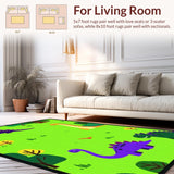 Colorful Playful Safari Theme Design(Green)