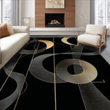 Bold Artistic Geometric Fusion(Black)