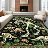 Luxurious Textured Jurassic Imagery(Black)