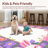Playful Pastel Garden Motif(Pink)