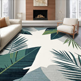 Ultra Soft Area Rug, Non Slip, Stain Resistant, Washable Area Rugs for Living Room, Bedroom, Stylish Reversible Nature Theme(Gray)