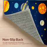 Vibrant Cosmic Orbital Design(Blue)