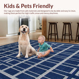 Cozy Textured Geometric Aesthetic(Blue)