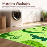 Lively Child Friendly Plush Decor(Green)