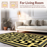 Stylish Greek Key Patterned Aesthetic(Gold)