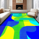 Lively Abstract Spiral Arrangement(Blue)