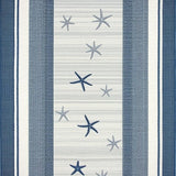 Ultra Soft Area Rug, Non Slip, Stain Resistant, Washable Area Rugs for Living Room, Bedroom, Trendy Striped Seaside Inspiration(Blue)