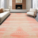 Elegant Pastel Trellis Motif(Pink)