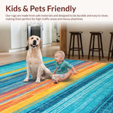 Joyful Multicolored Diamond Layout(Blue)