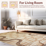 Artistic Textured Snake Graphics(Beige)