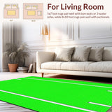 Colorful Tarmac Track Playmat Style(Green)