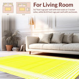 Sunny Luxe Abstract(Yellow)