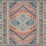 Ultra Soft Area Rug, Non Slip, Stain Resistant, Washable Area Rugs for Living Room, Bedroom, Bloom Washable Non-Slip Rug - Boho Inspired Home Accent(Orange)