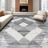 Chic Modern Grey Trellis(Gray)