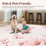 Elegant Three Dimensional Floral Motif(Pink)