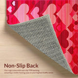 Playful Contemporary Heart Design(Red)