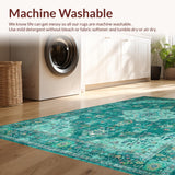 Chic Distressed Geometric Vibes(Green)