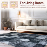 Chic Distressed Diamond Motif(Gray)