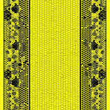 Ultra Soft Area Rug, Non Slip, Stain Resistant, Washable Area Rugs for Living Room, Bedroom, Honeycomb Rustic Floral Design(Yellow)