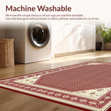 Chic Transitional Textured Design(Red)